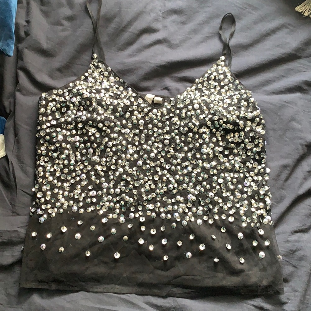 ASOS sequin tank top